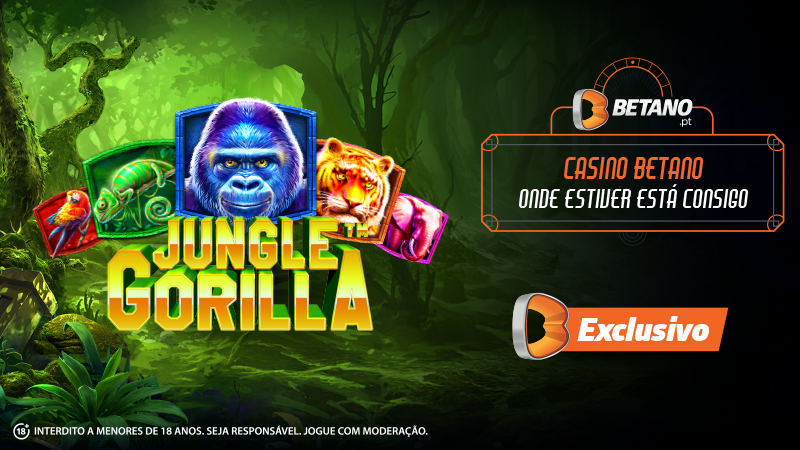 Jungle Gorilla Exclusivo Betano