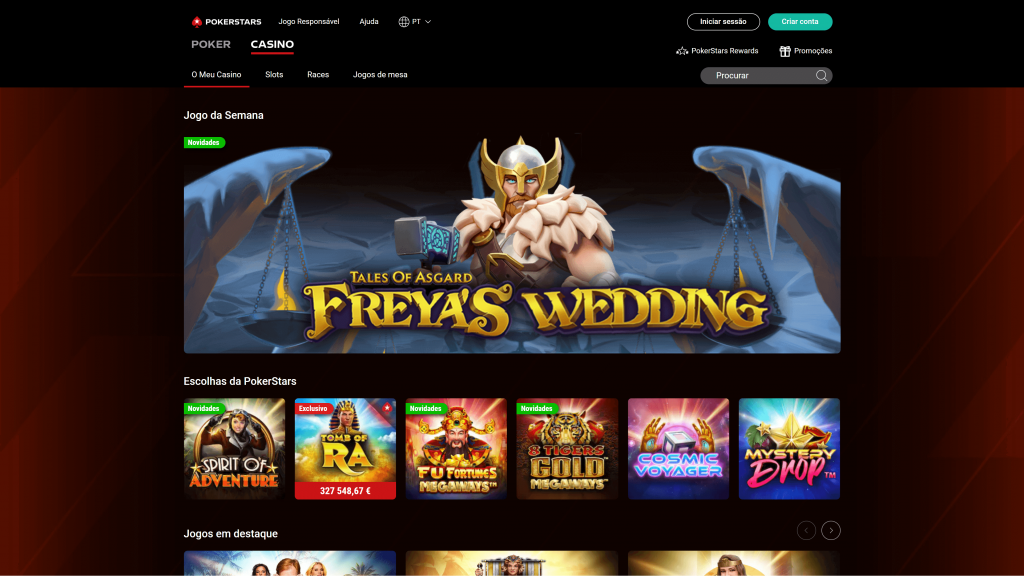 pokerstars casino homepage
